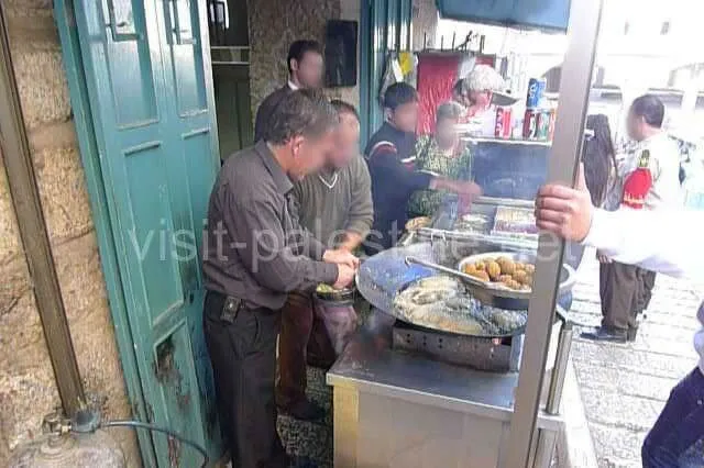 ベツレヘムのファラフェル屋Afteem