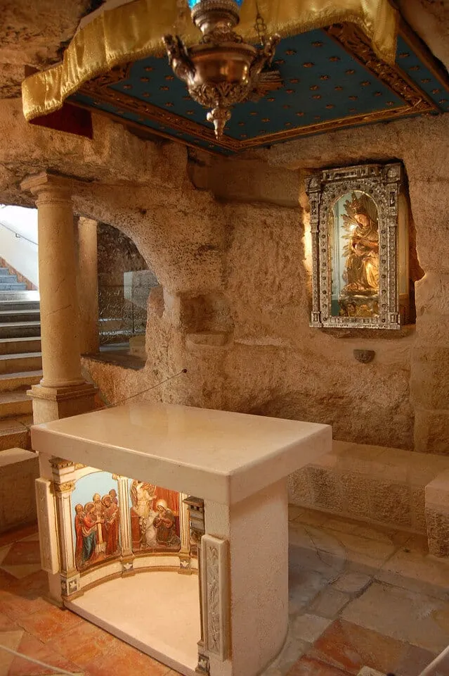 ベツレヘム ミルク・グロットの内部