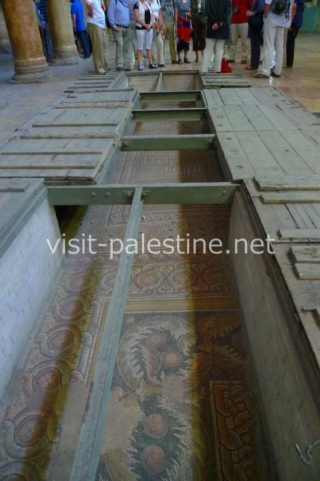 ベツレヘム 聖誕教会のモザイク