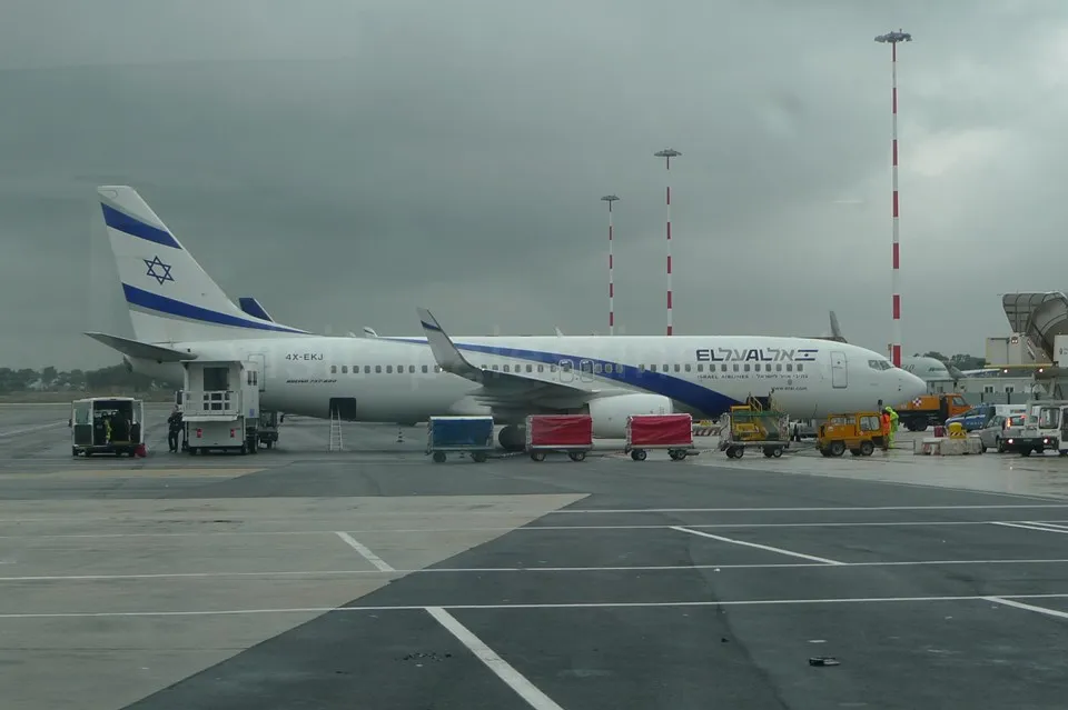 エルアル航空の機体