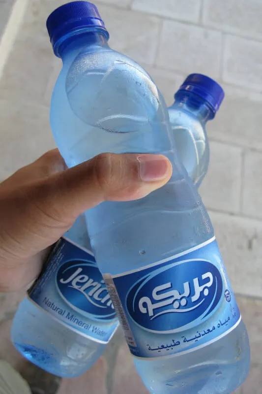 ジェリコ・ウォーターのペットボトル