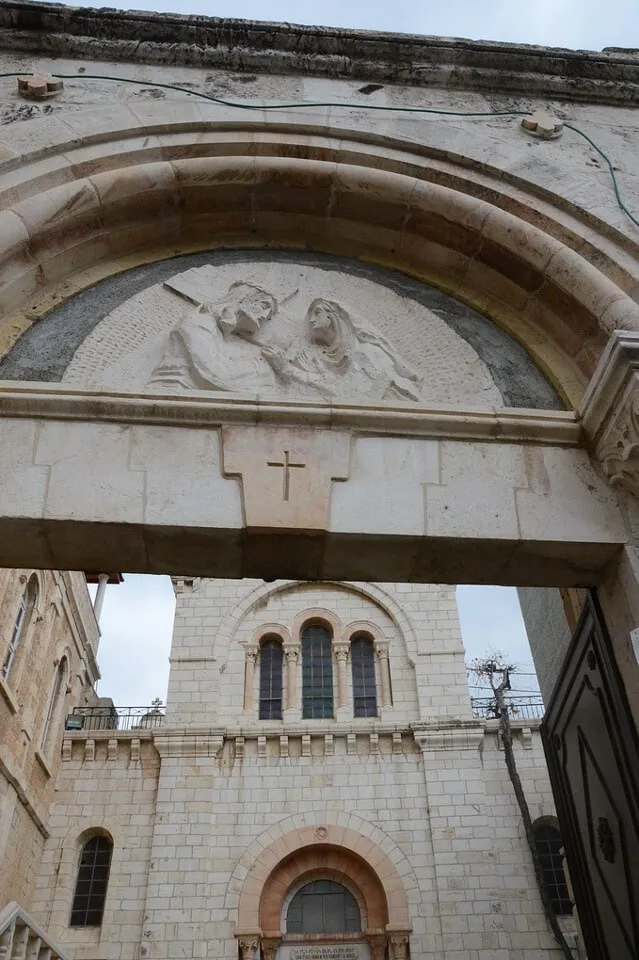 エルサレム ヴィア・ドロローサの第4留