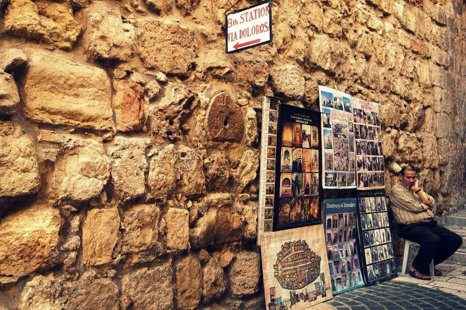 エルサレム ヴィア・ドロローサの第8留