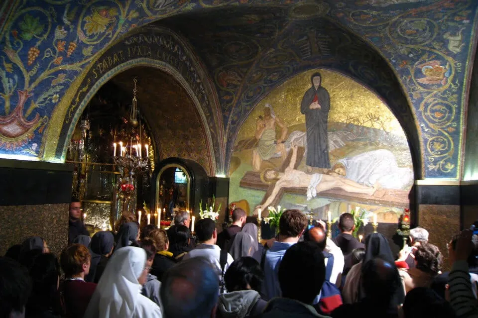 エルサレム ヴィア・ドロローサの第11留