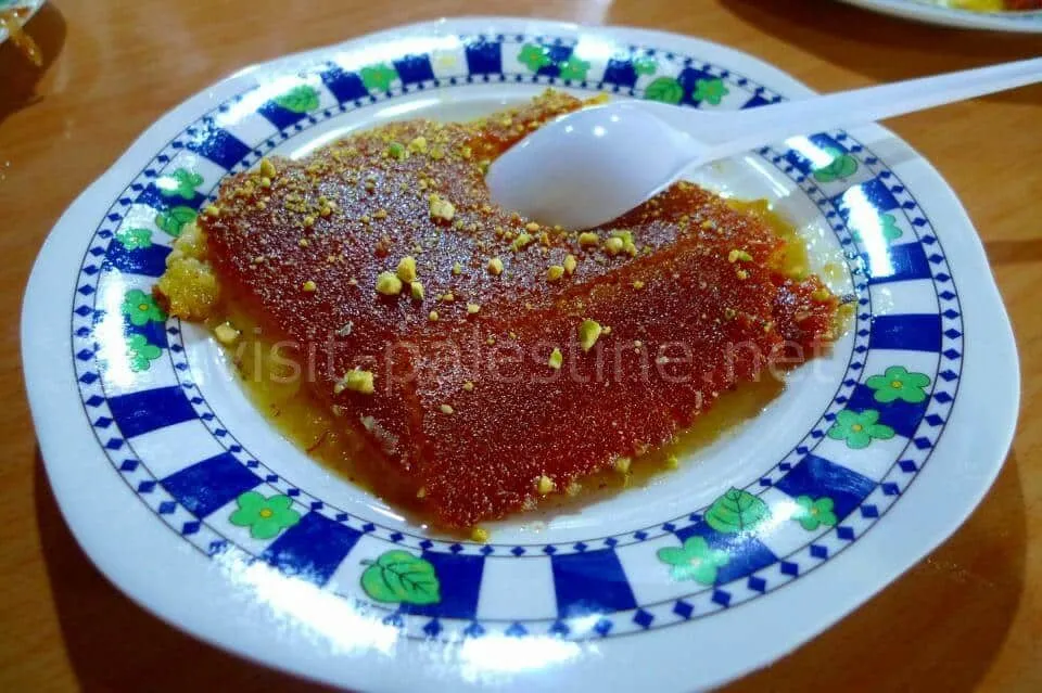 パレスチナのクナーファ